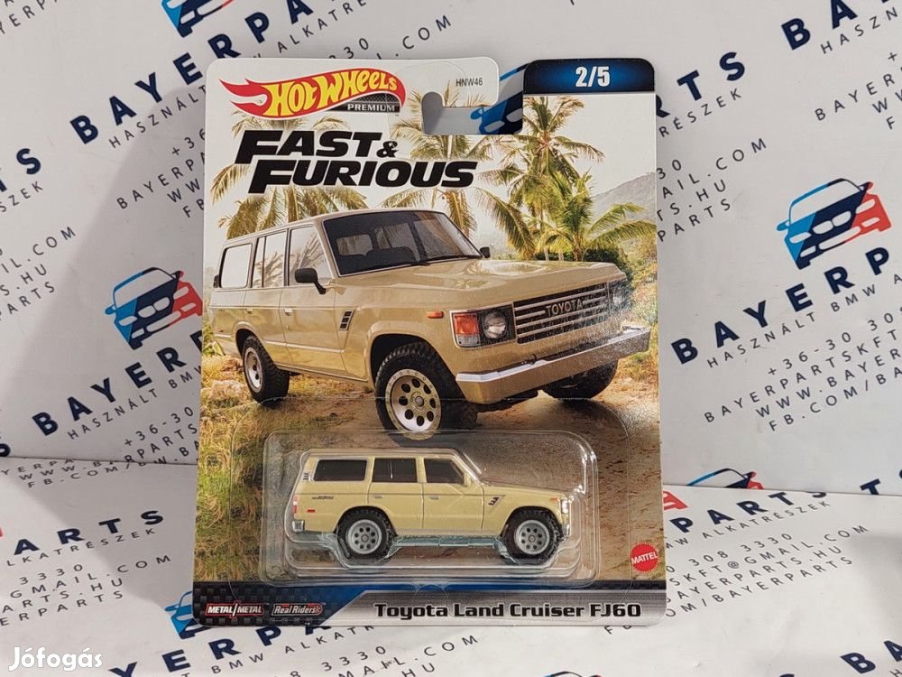 Hot Wheels Fast and Furious - Halálos iramban 2/5 - Toyota Land Cruis