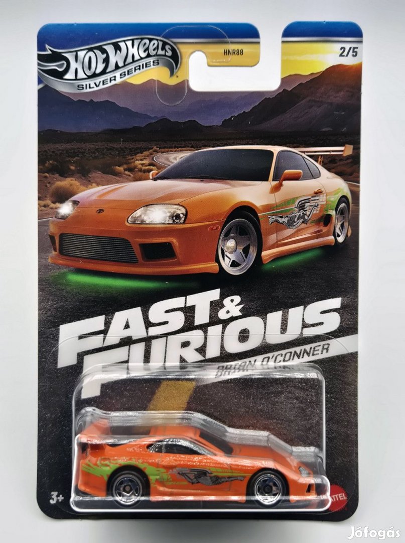 Hot Wheels Fast and Furious - Halálos iramban 2/5 - Toyota Supra - Br