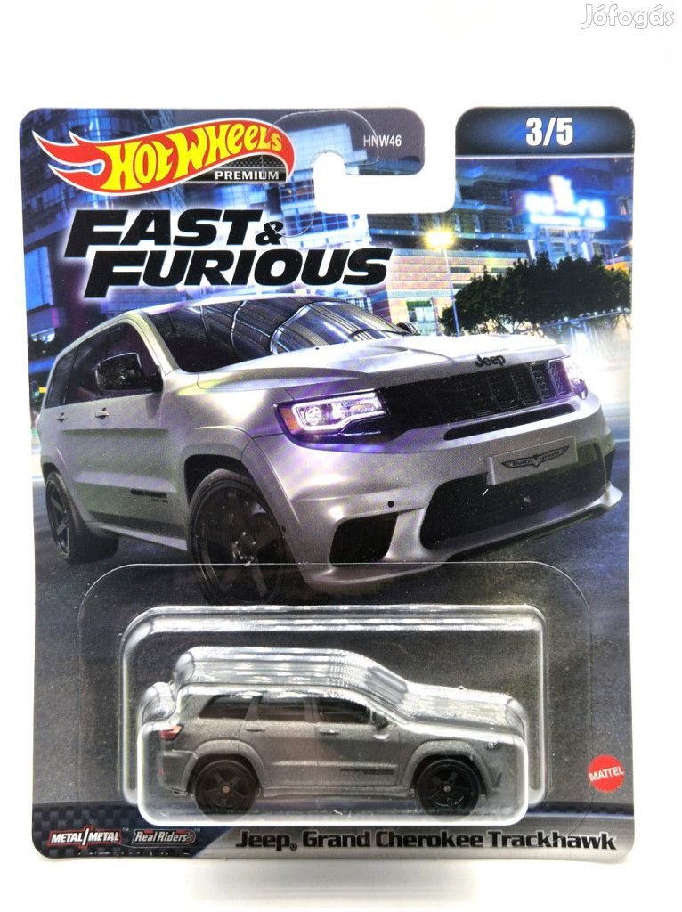 Hot Wheels Fast and Furious - Halálos iramban 3/5 - Jeep Grand Cherok