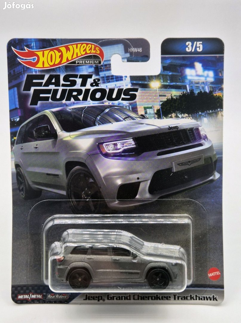 Hot Wheels Fast and Furious - Halálos iramban 3/5 - Jeep Grand Cherok