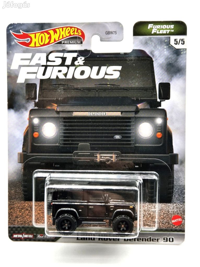 Hot Wheels Fast and Furious - Halálos iramban 5/5 - Land Rover Defend