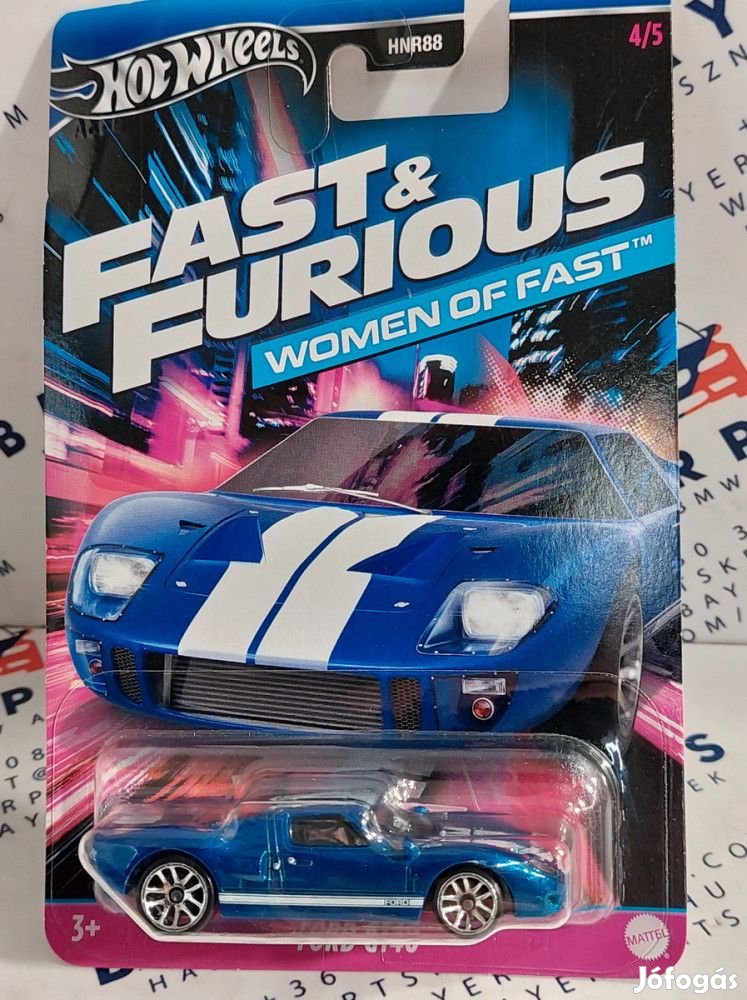 Hot Wheels Fast and Furious - Women of Fast - Halálos iramban 4/5 - F