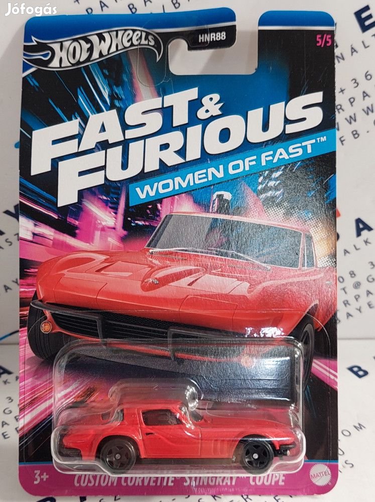 Hot Wheels Fast and Furious - Women of Fast - Halálos iramban 5/5 - C