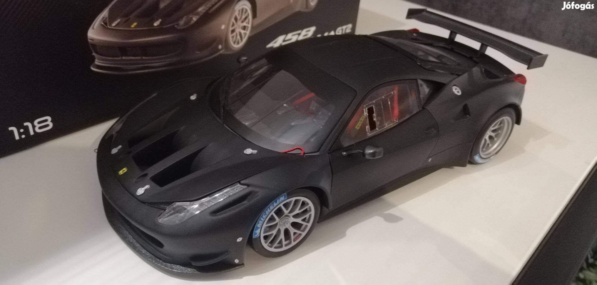 Hot Wheels Ferrari 458 Italia GT2 1/18