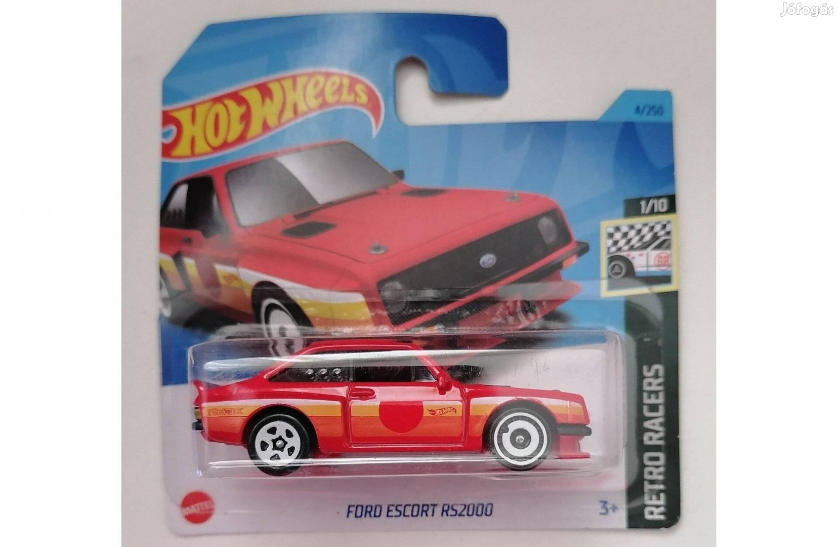 Hot Wheels Ford Escort RS2000 red