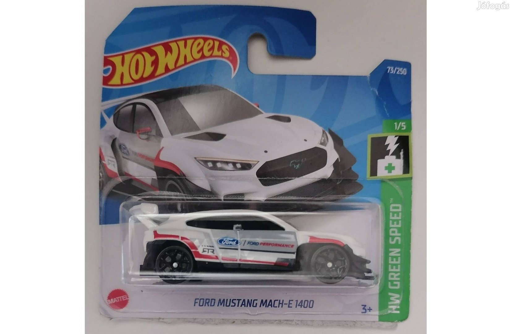 Hot Wheels Ford Mustang Mach-E 1400 White