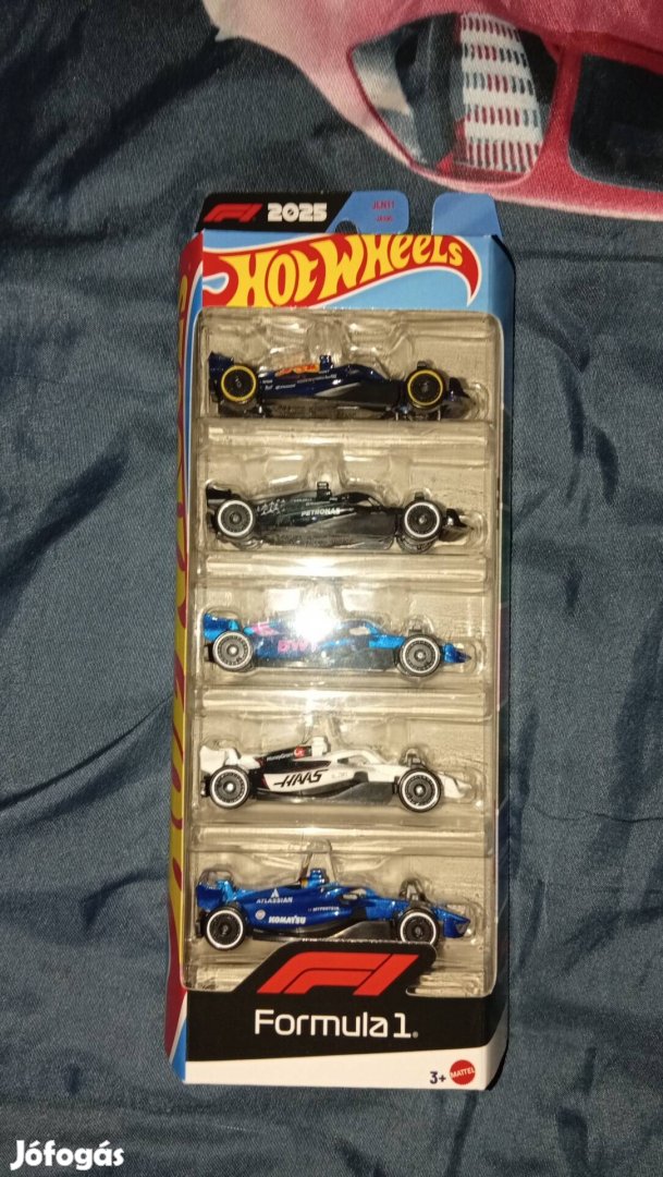 Hot Wheels Formula 1 5 pack