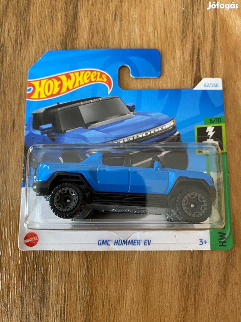 Hot Wheels GMC Hummer EV (kék, HTB83)