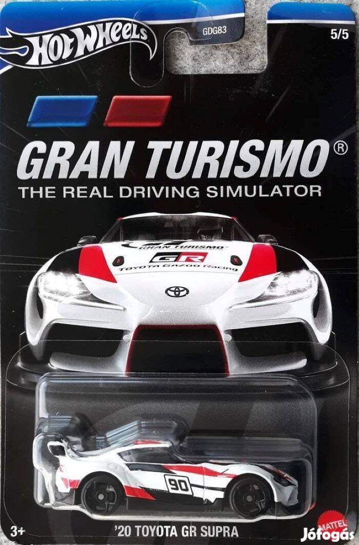 Hot Wheels Gran Turismo-Toyota GR Supra eladó