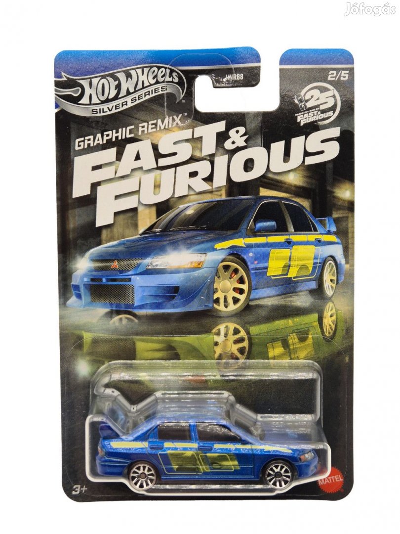 Hot Wheels Graphic Remix - Fast and Furious - Halálos