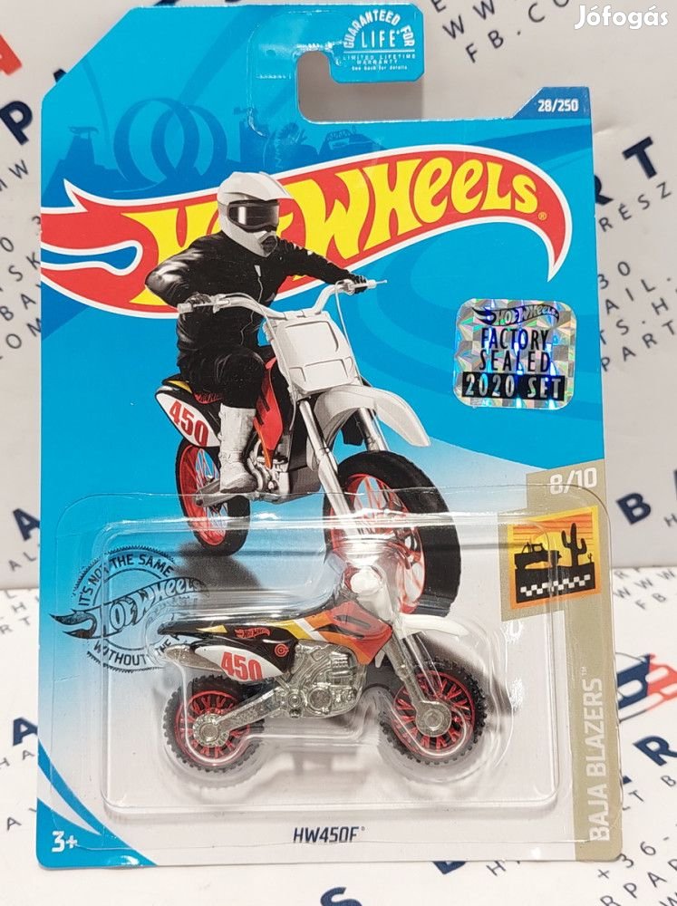 Hot Wheels HW450F - Baja Blazers 8/10 - 28/250 - hosszú kártyás -  Ho