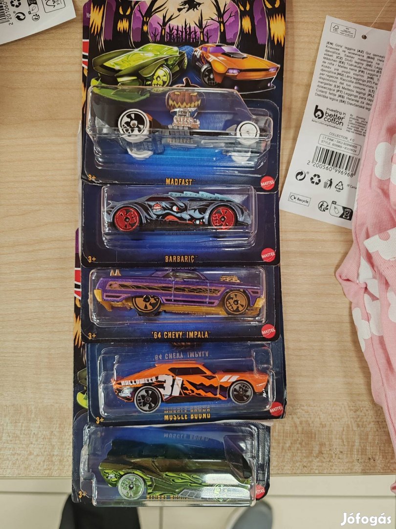 Hot Wheels Halloween teljes sor (1-5.)