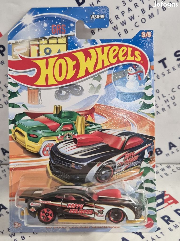 Hot Wheels Happy New Year 2025 - 2010 Pro Stock Camaro -  Hot Wheels