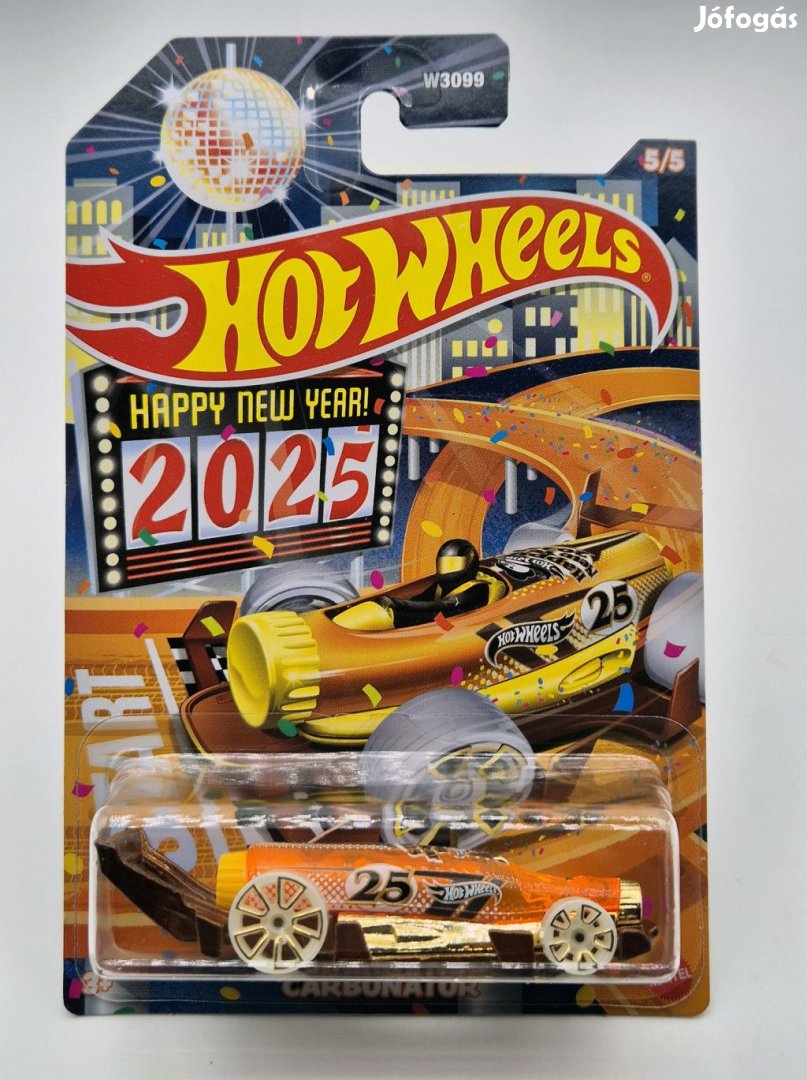 Hot Wheels Happy New Year 2025 - Carbonator -  Hot Wheels - 1:64