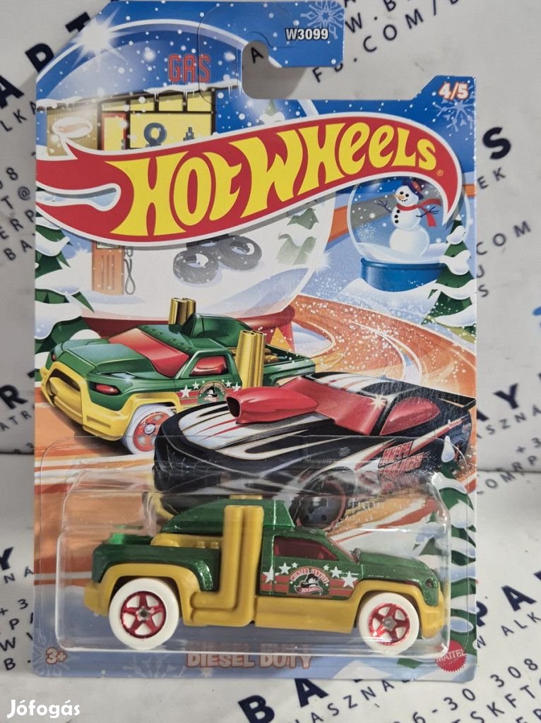 Hot Wheels Happy New Year 2025 - Diesel Duty -  Hot Wheels - 1:64