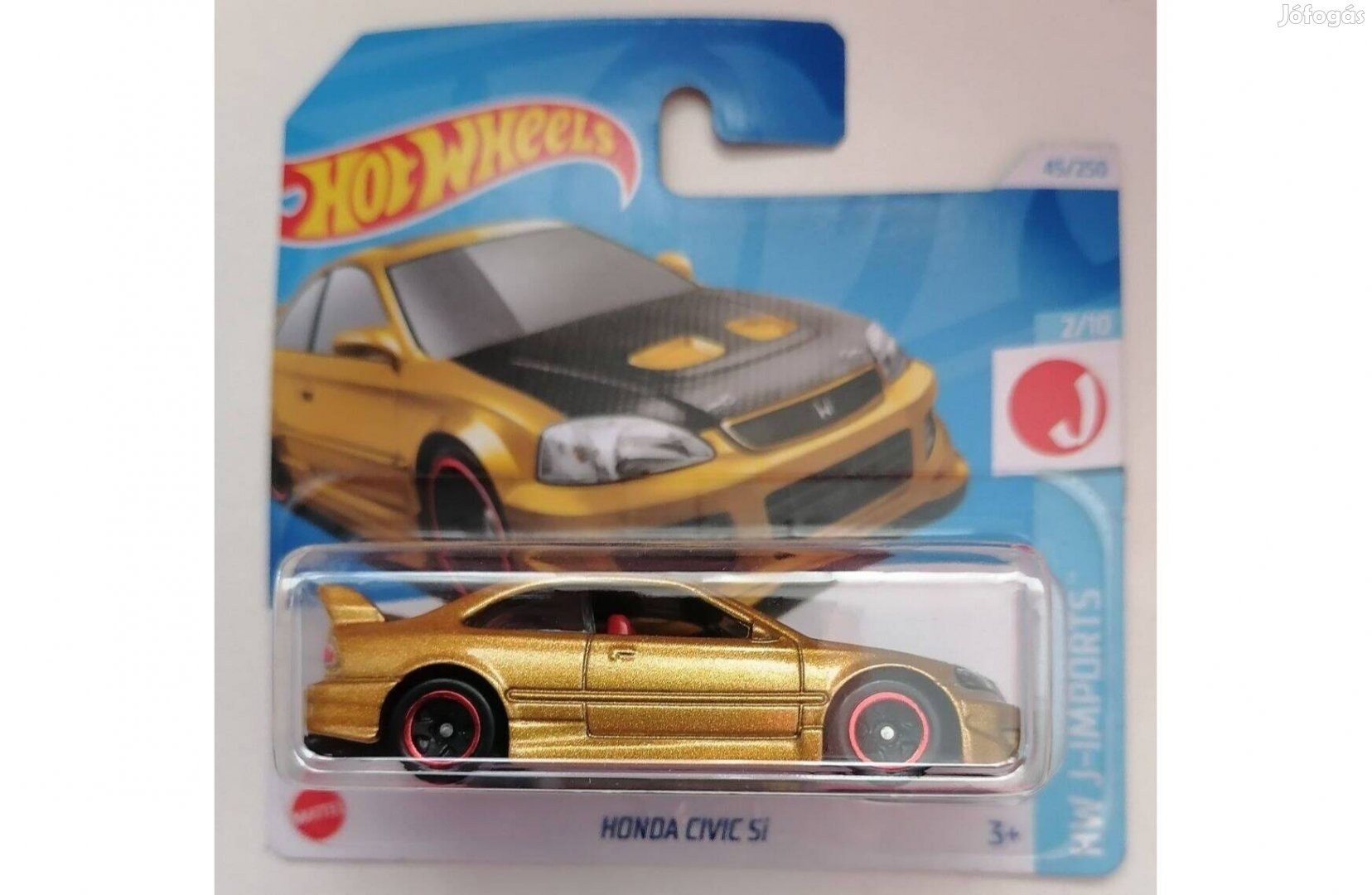 Hot Wheels Honda Civic Si gold