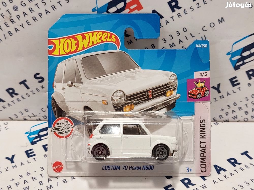 Hot Wheels Honda N600 Custom (1970) - Compact Kings 4/5 - 141/250 -