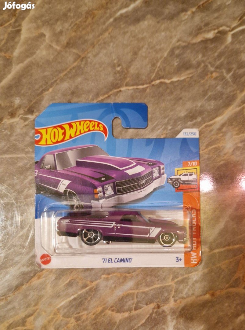 Hot Wheels Hot Trucks El Camino 1970 Kisautó