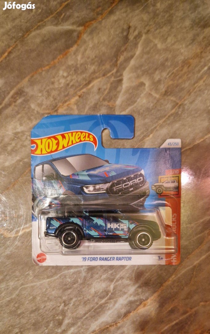 Hot Wheels Hot Trucks Ford Ranger Raptor 2019 Kisautó