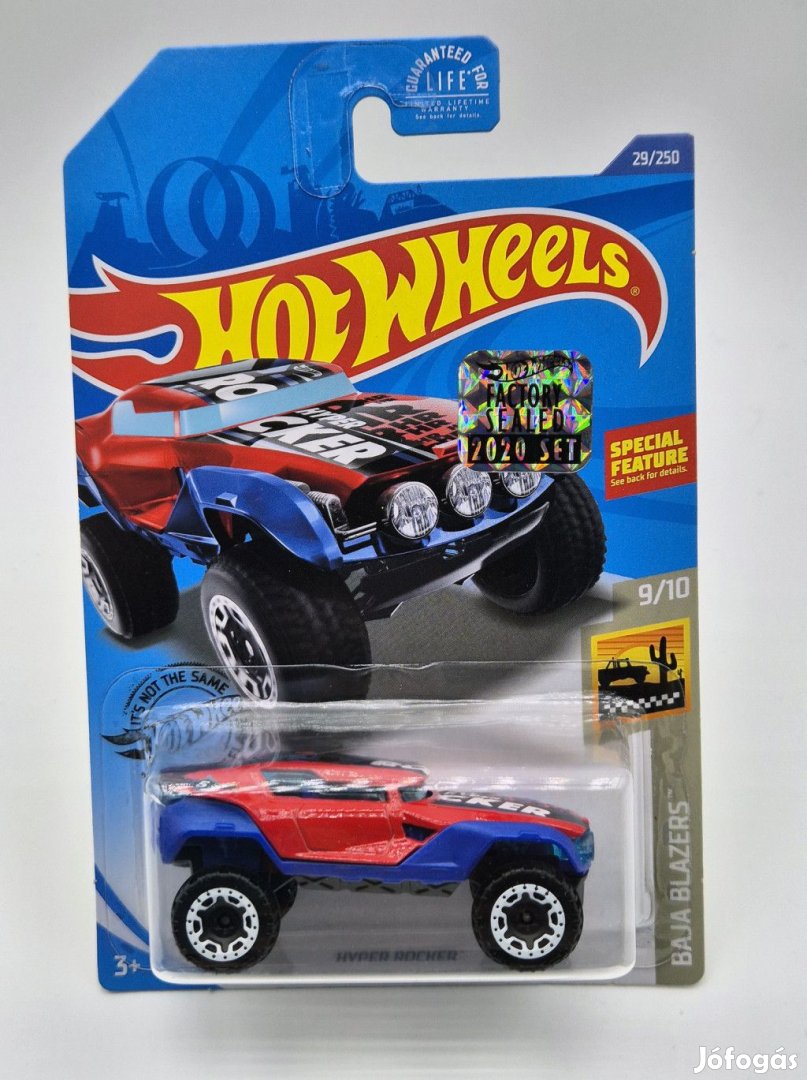 Hot Wheels Hyper Rocker - Baja Blazers 9/10 - 29/250 - hosszú kártyás
