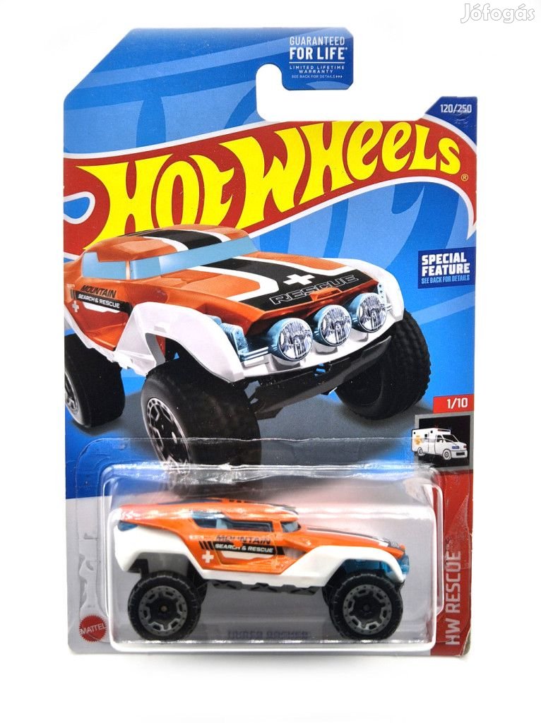 Hot Wheels Hyper Rocker - HW Rescue 1/10 - 120/250 - hosszú kártyás