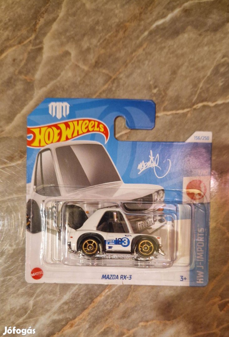 Hot Wheels J-imports Mazda RX-3 Kisautó