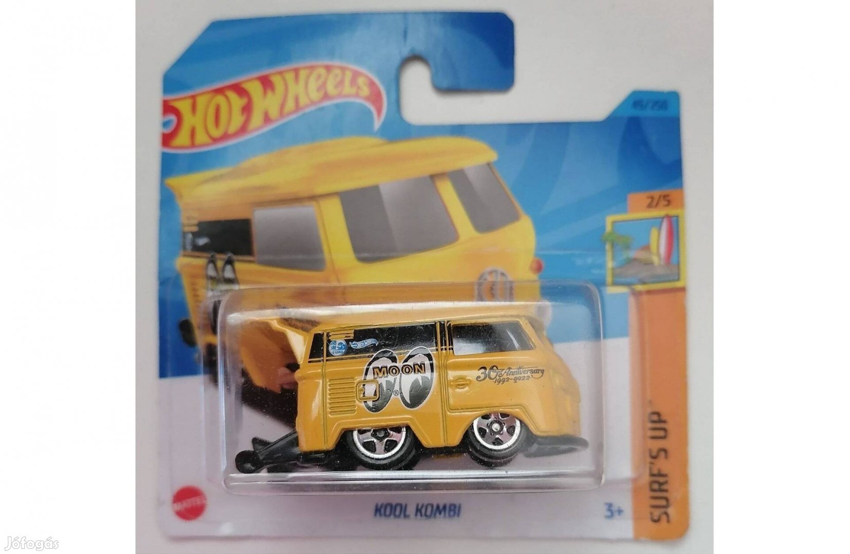 Hot Wheels Kool Kombi yellow Volkswagen Type 2 mikrobusz