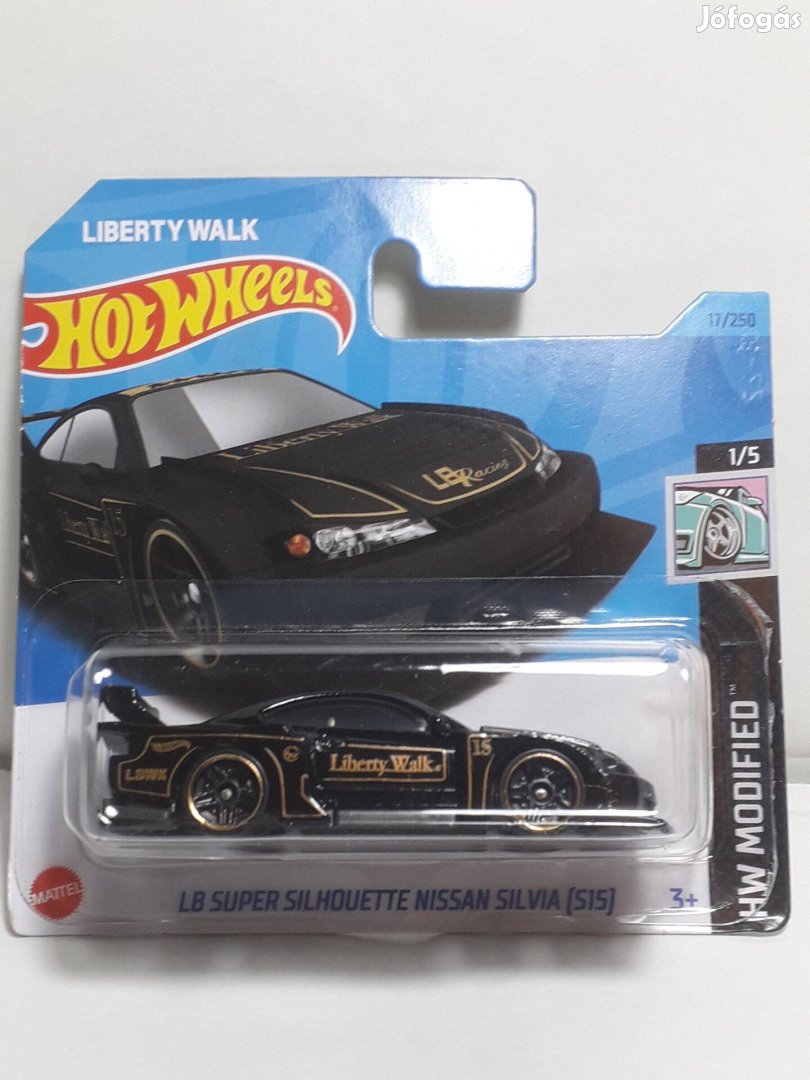 Hot Wheels LB Super Silhouette Nissan Silvia (S15) (black) 2023