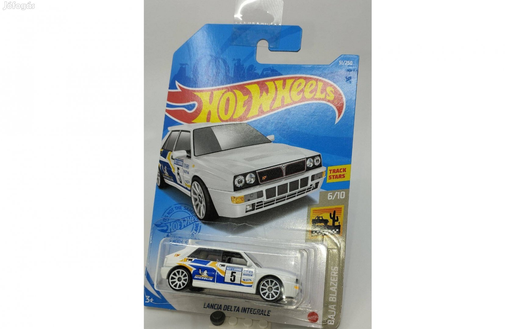 Hot Wheels Lancia Delta Integrale fehér