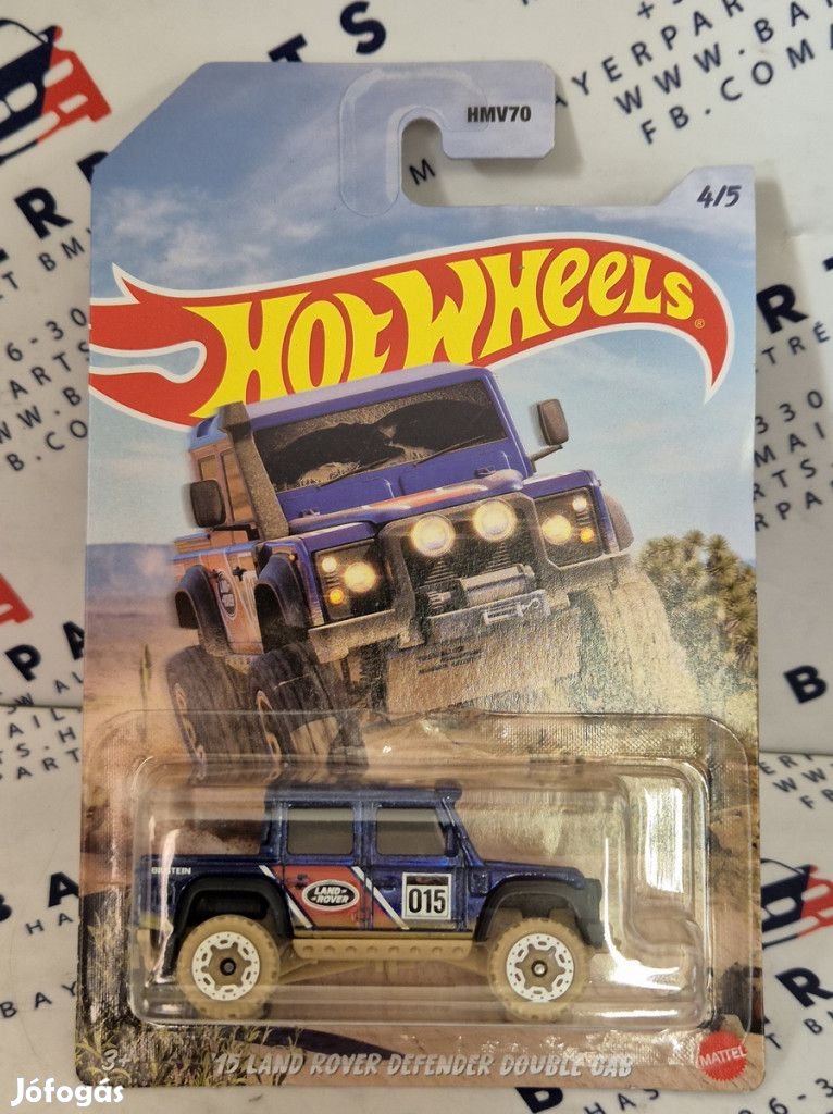 Hot Wheels Land Rover Defender Double Cab (2015) -  Hot Wheels - 1:64