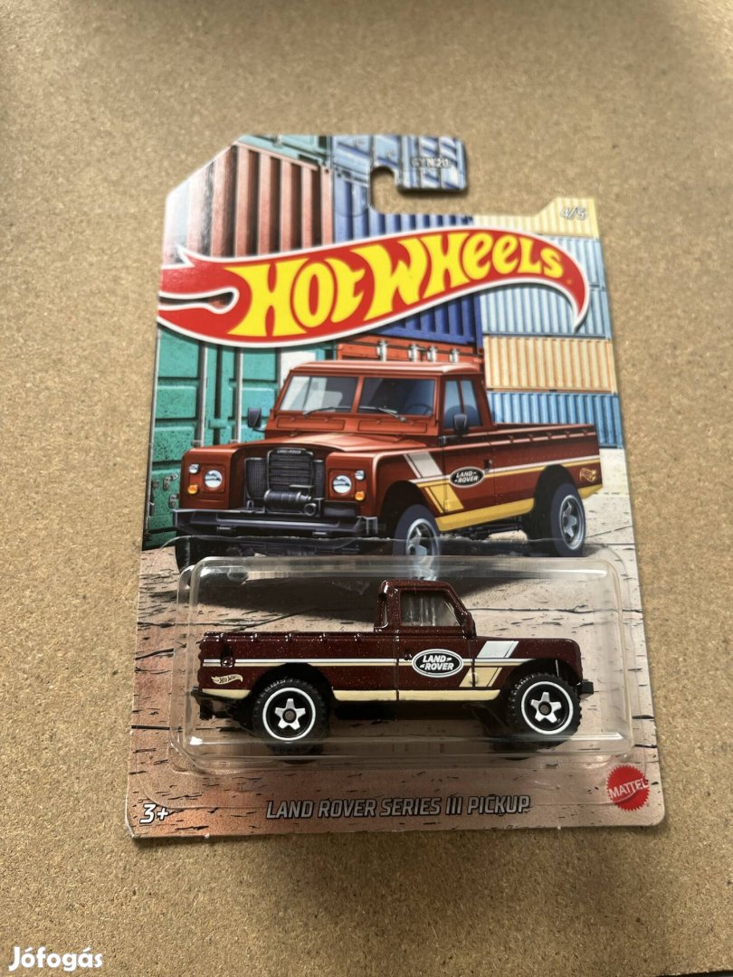 Hot Wheels Land Rover Series III Pickup Új