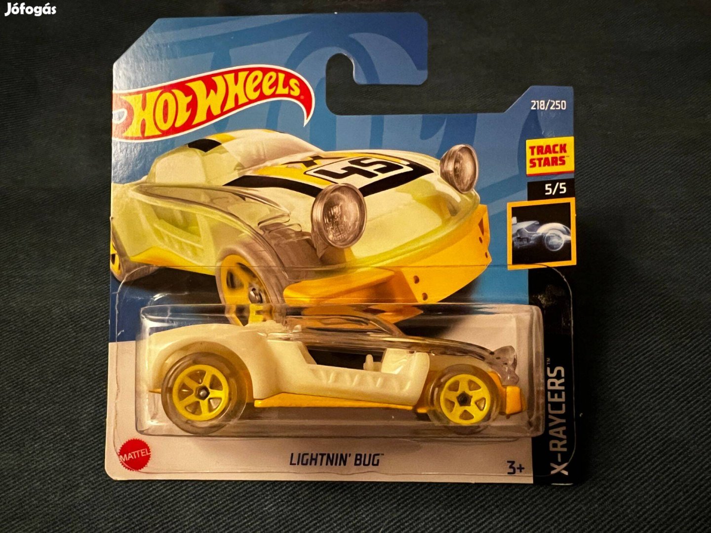 Hot Wheels Lightnin' Bug - lumineszkál a sötétben