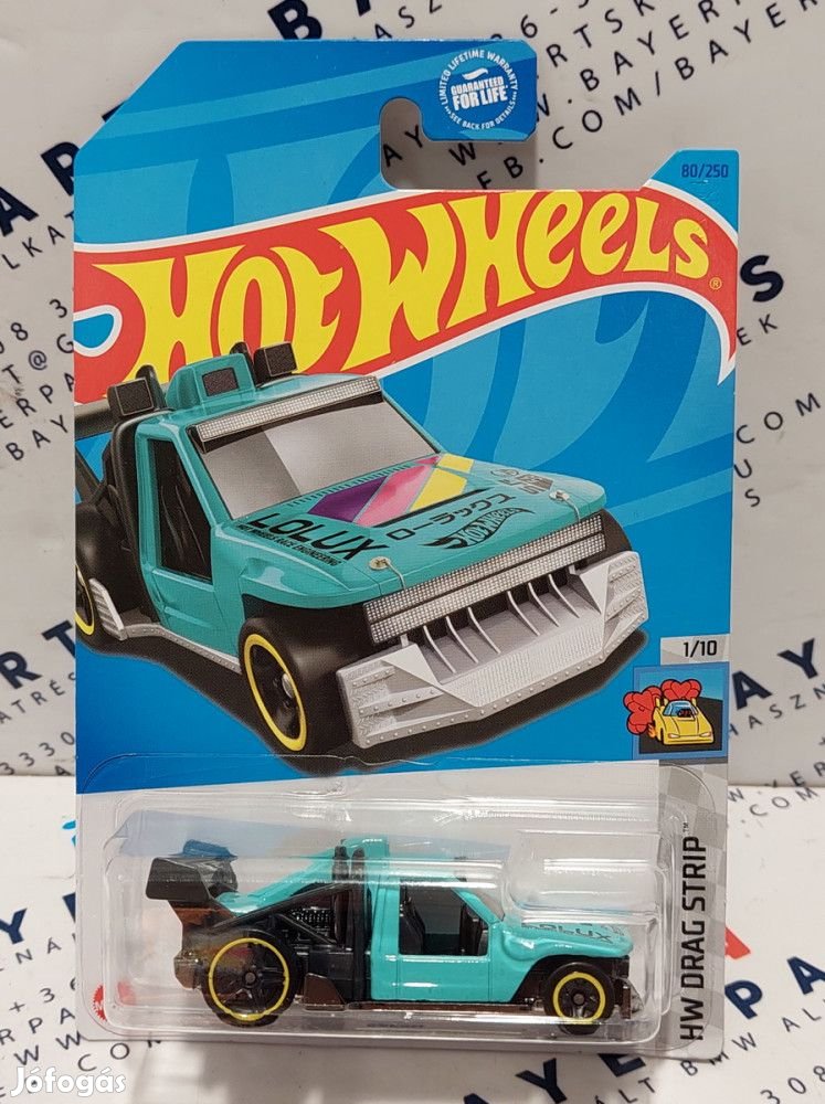 Hot Wheels Lolux - HW Drag Strip 1/10 - 80/250 - hosszú kártyás
