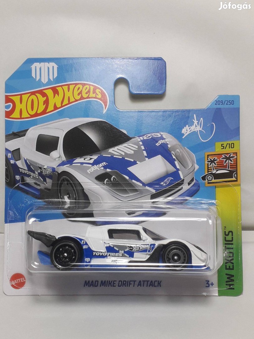 Hot Wheels Mad Mike Drift Attack 2023