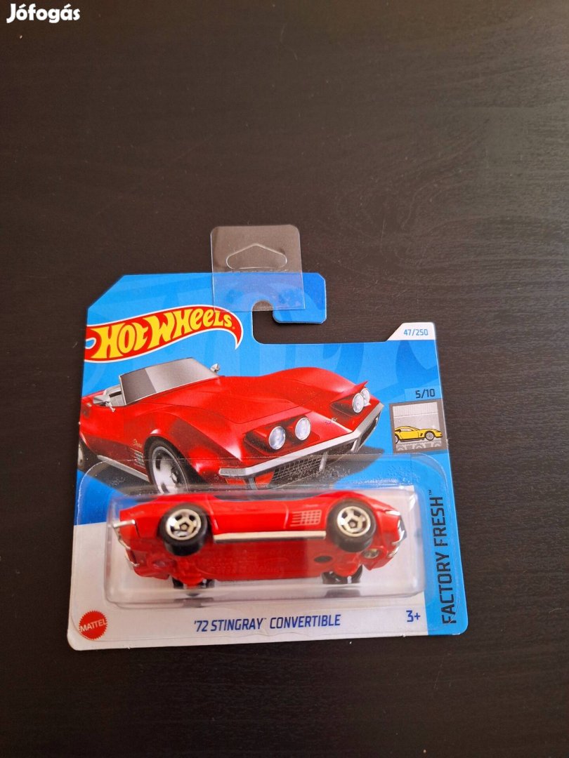 Hot Wheels Main Line 72 Stringray Convertible 