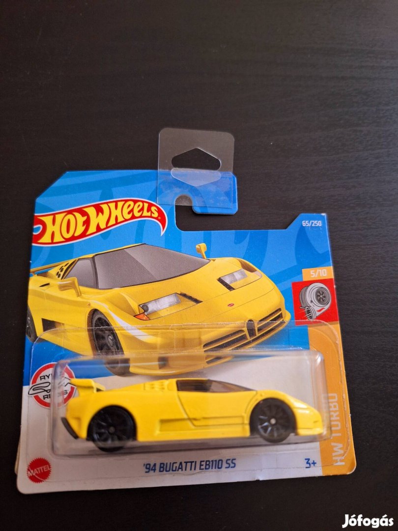 Hot Wheels Main Line 94 Bugatti EB110 SS "sárga"