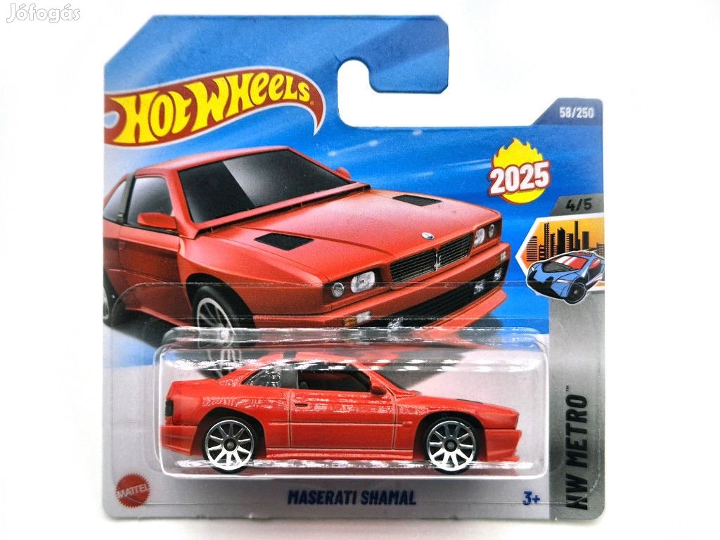 Hot Wheels Maserati Shamal - HW Metro  4/5 - 58/250  -  Hot Wheels -