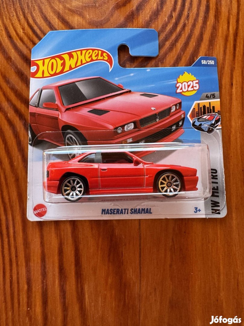 Hot Wheels Maserati Shamal modellautó