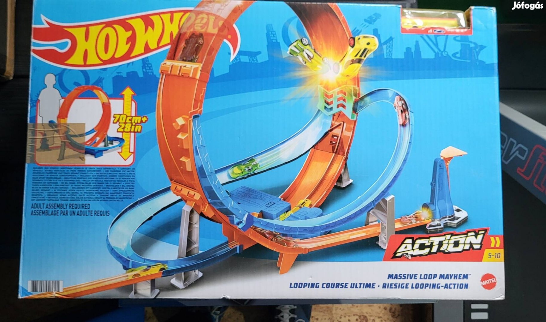 Hot Wheels Massive Loop Mayhem autópálya