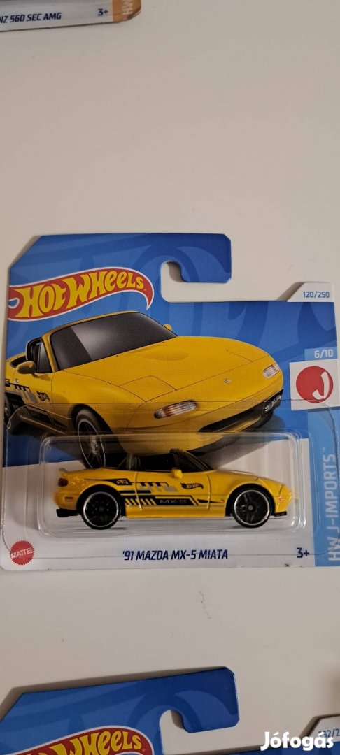 Hot Wheels Mazda MX5 kisautó