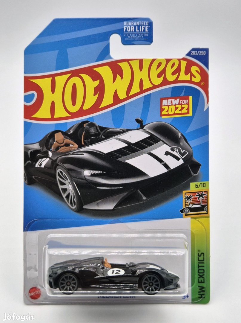 Hot Wheels McLaren Elva - HW Exotics 6/10 - 203/250 - hosszú kártyás