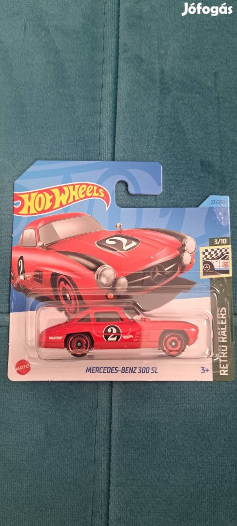 Hot Wheels Mercedes 300SL kisautó