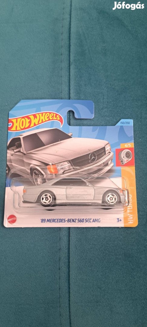 Hot Wheels Mercedes 560SEC kisautó