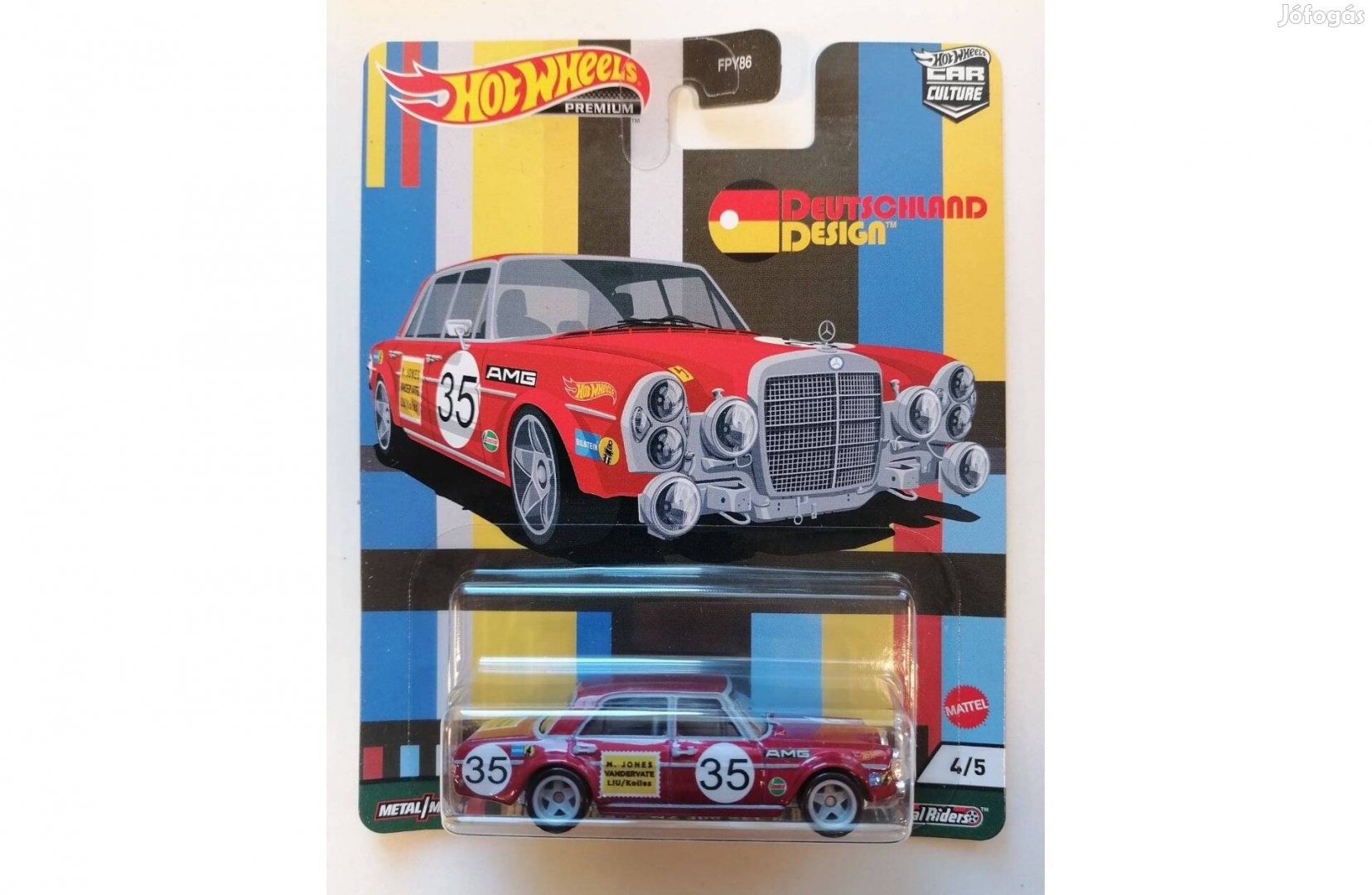 Hot Wheels Mercedes Benz 300 SEL 6.8 AMG