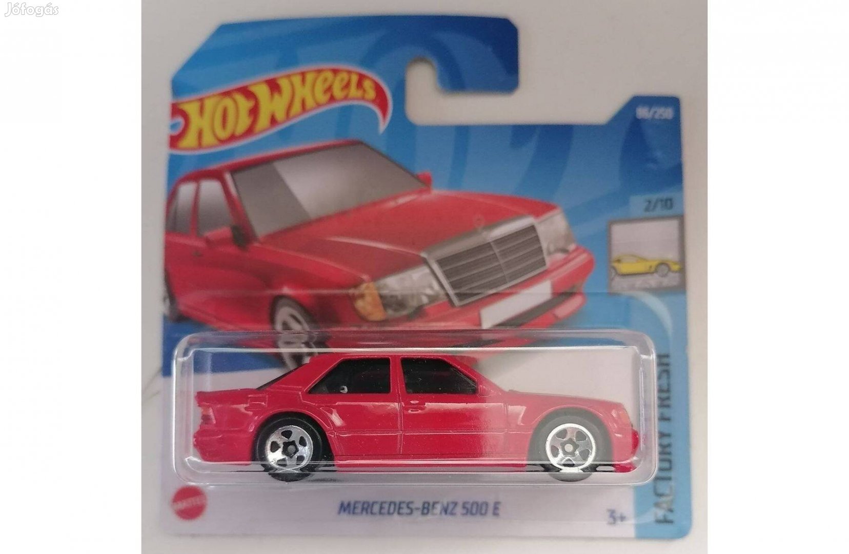 Hot Wheels Mercedes Benz 500E Red