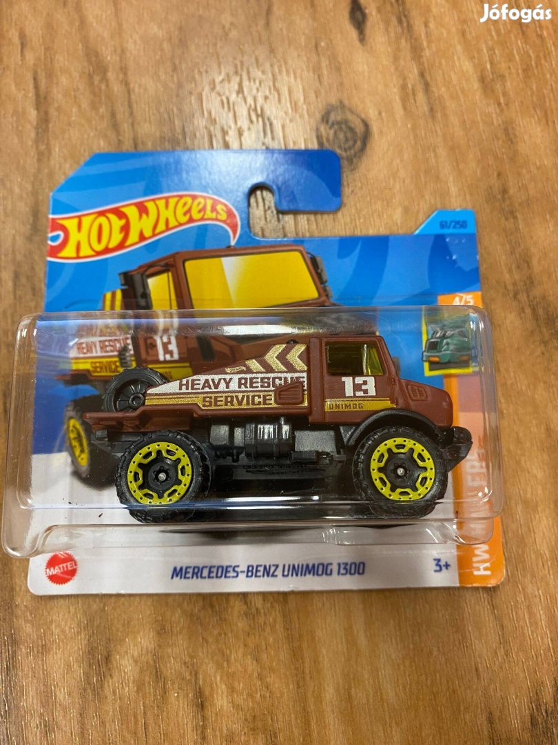 Hot Wheels Mercedes-Benz Unimog 1300 (Hkh26)