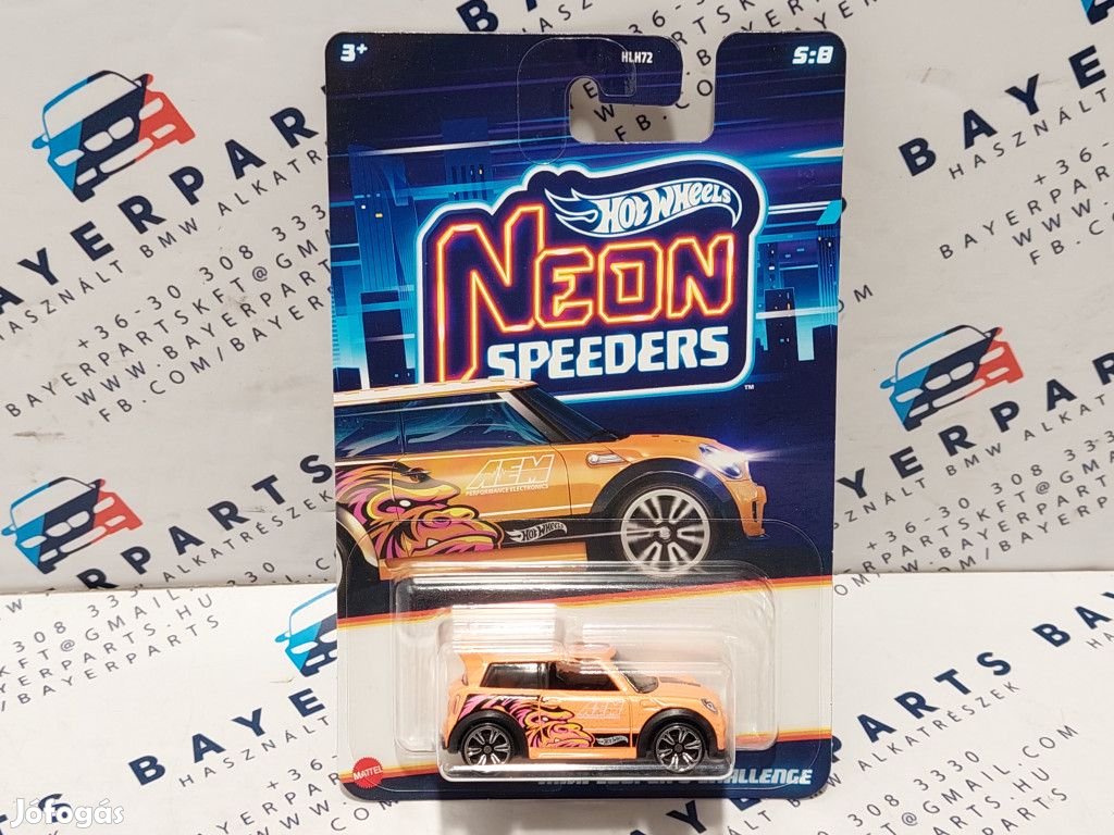 Hot Wheels Mini Cooper S Challenge - Neon Speeders -  Hot Wheels - 1: