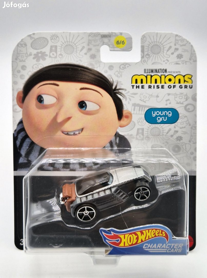 Hot Wheels Minyonok - Minions - Gru - Young Gru -  Hot Wheels - 1:64