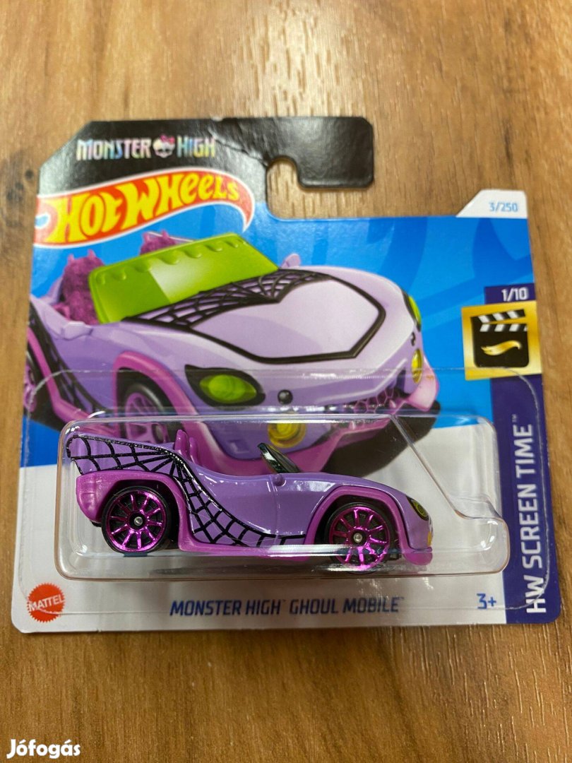 Hot Wheels Monster High Ghoul Mobile (Hry45)