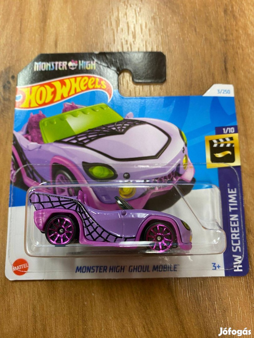 Hot Wheels Monster High Ghoul Mobile (Hry45)